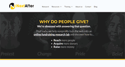 Desktop Screenshot of nextafter.com